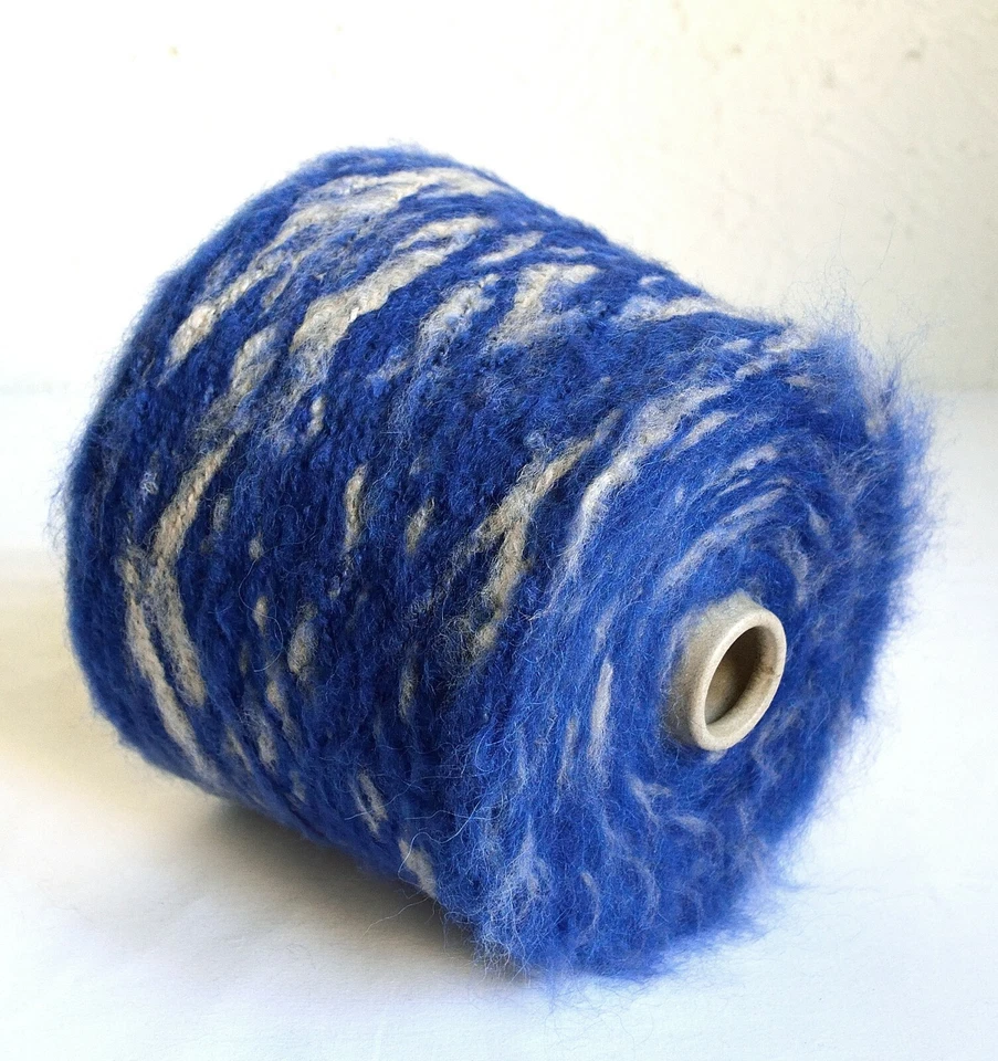 Italian alpaca wool yarns, 1.35 lb / 610 grams cone - Image 3 of 3