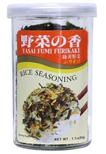 Japanese Ajishima Foods YASAI FUMI Furikake Rice Seasoning Topping Mix (1.7 oz)