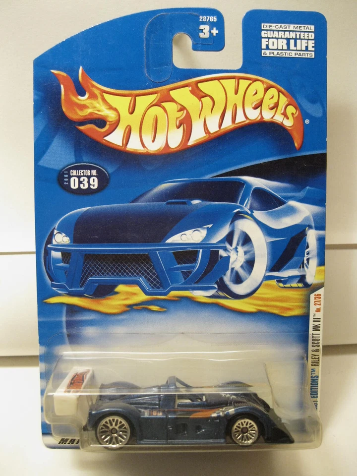 Hotwheels 2001 primeras ediciones Riley & Scott MK3 Foto 2 de 3