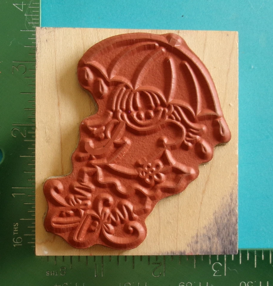 Paraguas Penny Black Girl - In the Rain con sello de goma Foto 2 de 2