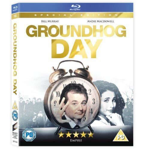Groundhog Day (Blu-ray) Bill Murray Andie MacDowell Stephen Tobolowsky - Imagen 1 de 3