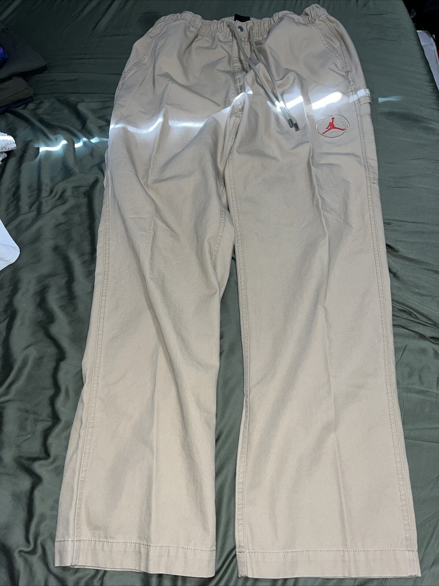 Travis Scott Cactus Jack x Jordan Canvas Pants Desert Khaki DD4778