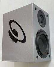 Truaudio Ct-4 Bookshelf Speaker 4” Woofer 1”tweeter, Color: Silver Sparkle