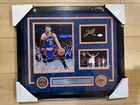 Josh Hart New York Knicks Signed Collage Framed - JSA Coa