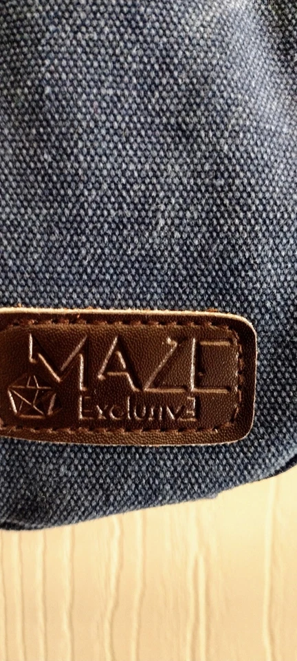 Bandolera de lona MAZE BlueTravel ajustable unisex utilitario. Foto 3 de 4