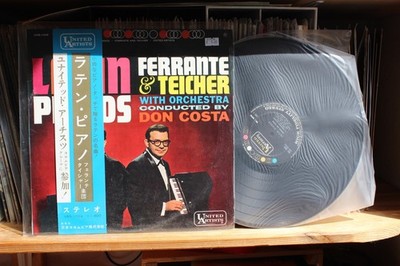 Ferrante & Teicher   Latin Pianos - UAS1004 - VG+/VG - Japan Vinyl LP