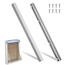 2pc Plastic Bracket for Extra-Large Ideal Pet Designer Series Door, Easy Install