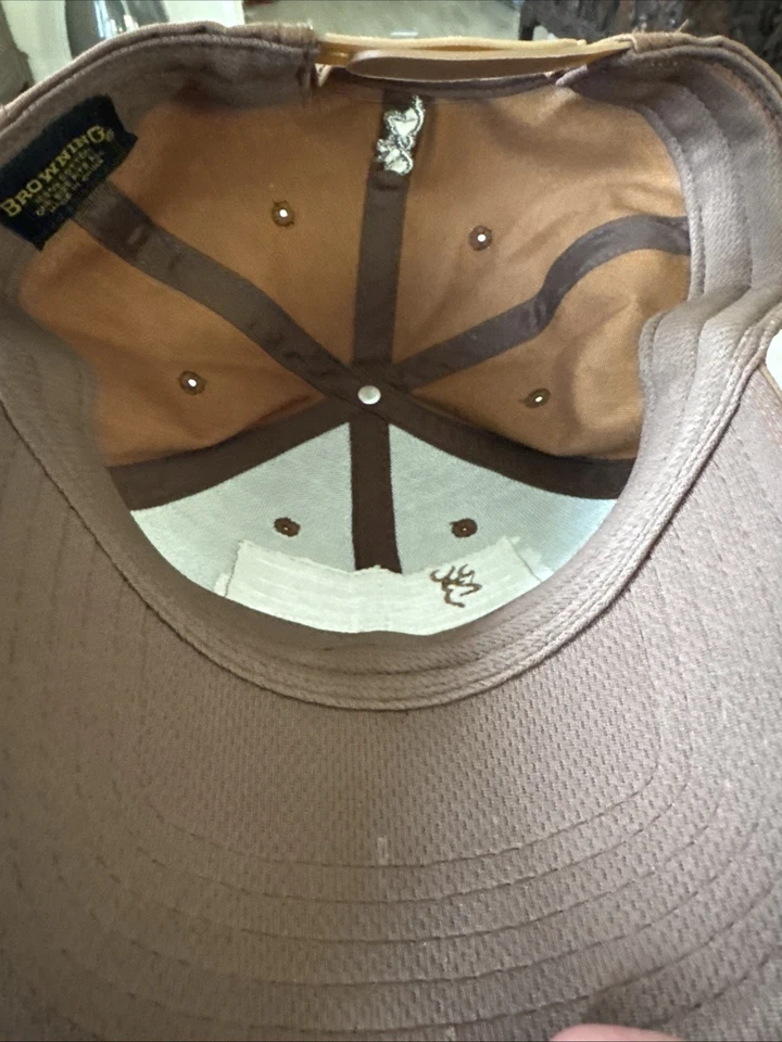 Browning Company Flag Snap Back Cap Buckmark Logo Hat - Image 3 of 4
