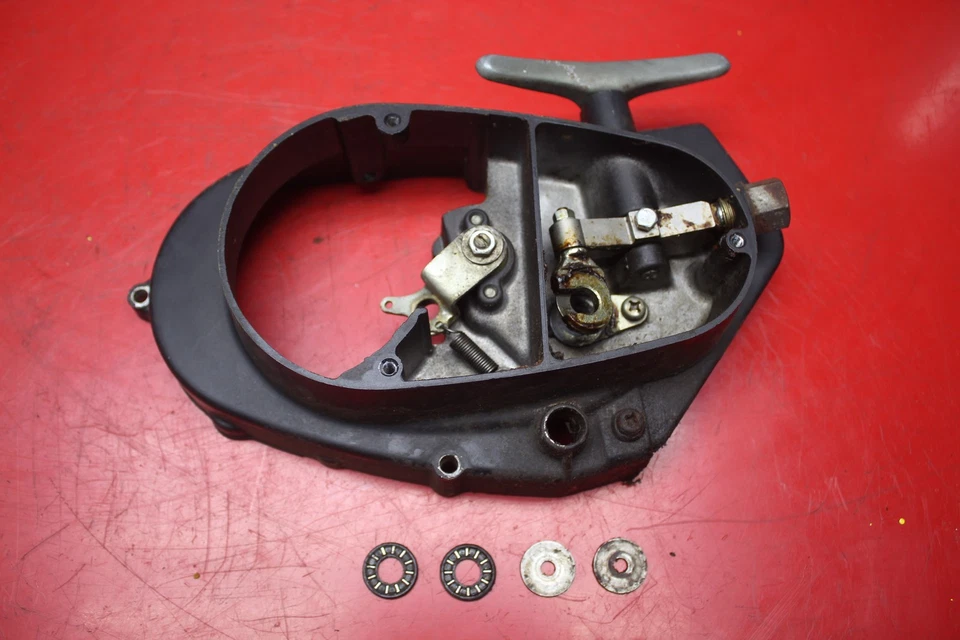 Suzuki TC100 1975 cubierta del cárter y selector de alta gama baja 11381-25101 Foto 4 de 4