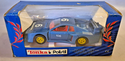 Tonka-Polistil SN15, Lancia Beta Montecarlo Diecast Modellauto in 1:25? mit Box