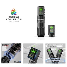 WORMHOLE PRO Tattoo Gun AQUILA Wireless Tattoo Machine Multi-function Smart T...