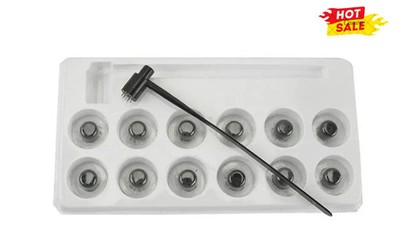 7 Star Needle Plum Blossom Dermal Hammer Set 13pcs Replaceable Heads Kit Therapy