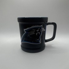 Carolina Panthers NFL Officially Licensed Black/Blue Coffee Mug