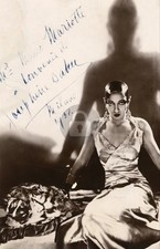 Josephine Baker #12 Signed Autograph Photo Postcard COPY