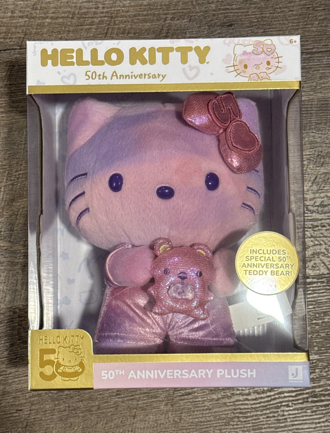 Jazwares - Hello Kitty and Friends, 50th Anniversary 8-inch Plush*NEW*SEALED*NIB