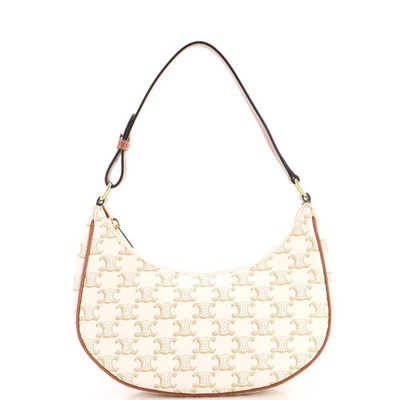Celine Ava Bag Triomphe Coated Canvas
