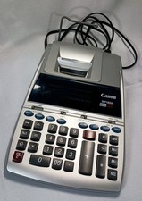 Canon   MP18D II 12-Digit Desktop Printing Calculator, White 