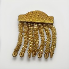 MASONIC REGALIA Apron GOLDEN Tassel Gilt style NOS