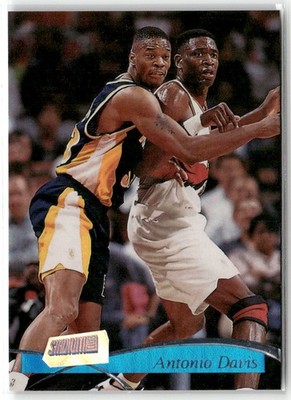 1997-98 TOPPS STADIUM CLUB ANTONIO DAVIS INDIANA PACERS #159