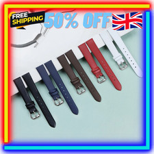 Genuine Leather Ladies Watch Strap 6–17mm Women’s Soft & Thin Replacement Band