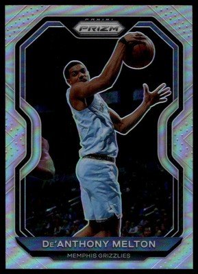 2020-21 Panini Prizm De'Anthony Melton #26 Silver Prizms
