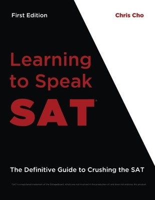LEARNING TO SPEAK SAT By Chris Cho *Excellent Condition*