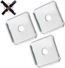 3PCS X-Blade Dual Mulching Blade Adapters Kit Fits All Standard Commercial Mower