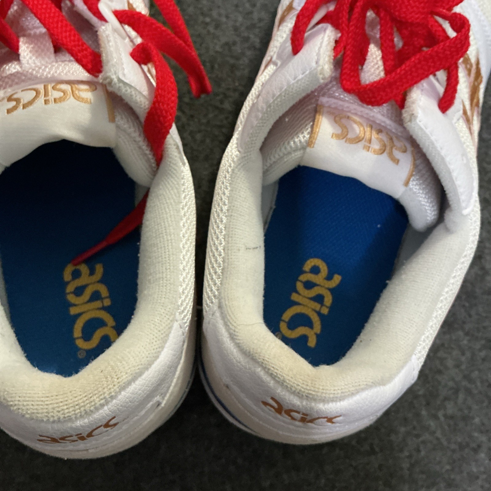 ASICS Gel Lyte 1 'White Pure Gold' Sneakers (Model 1201A517-100). Men's Size 12 thumbnail 7