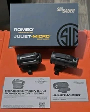 Sig Sauer ROMEO5XDR Gen II Red Dot Sight & JULIET5-Micro Magnifier (SORJ5X201)