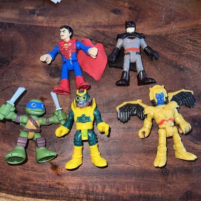 (5) Imaginext DC Super Friends DARKSEID MINION Goldar Batman Superman TMNT
