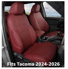 EKR Car Seat Covers Toyota Tacoma Petrol 2024 2025 2026 Double cab Full Set