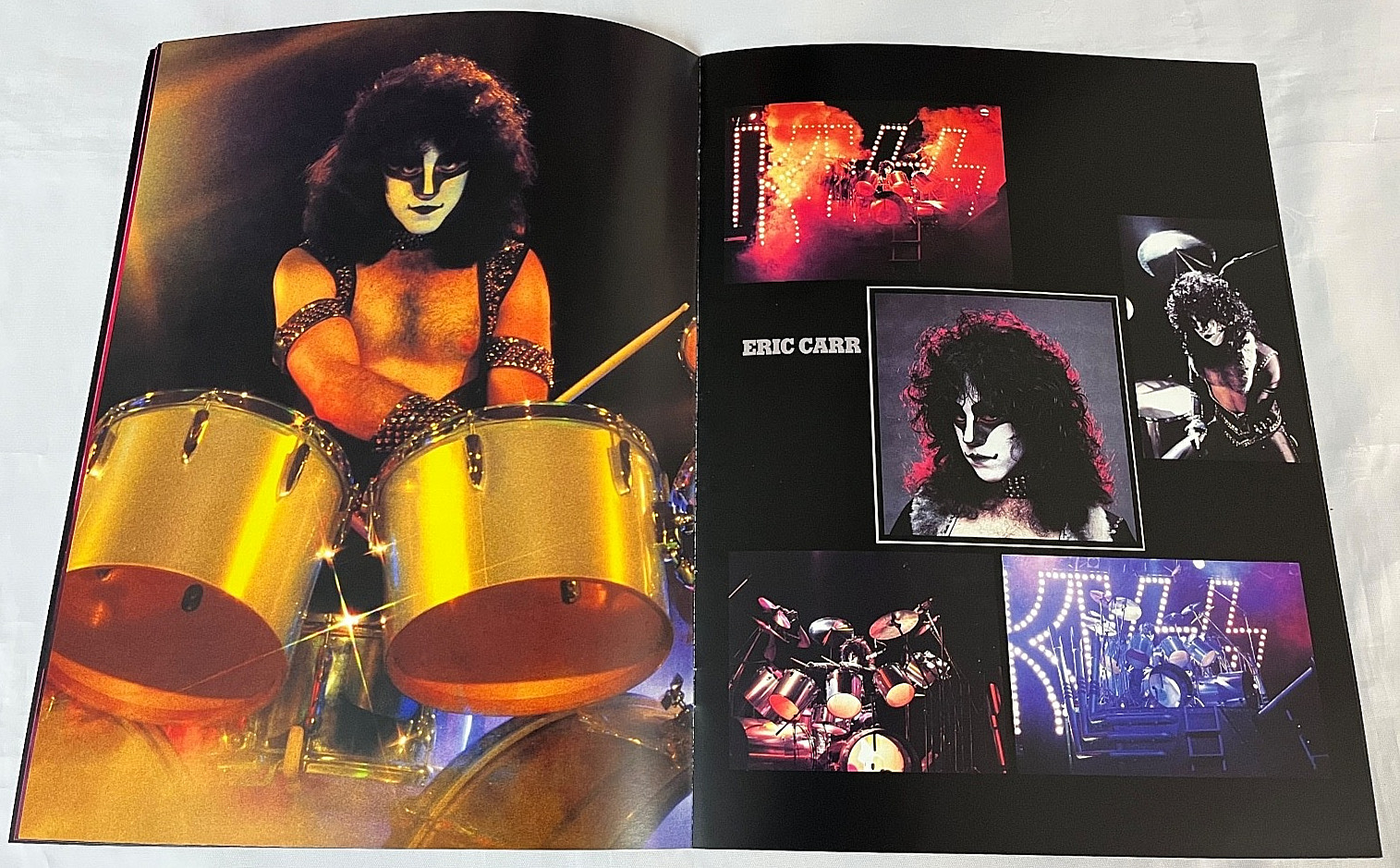 KISS CREATURES OF NIGHT 40 Anniv Deluxe Box Set Tour Book Program GENE PAUL ACE