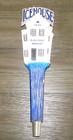 ICEHOUSE PLANK ROAD BREWERY Ice house beer tap handle Blue White Resin Plastic — photo 2