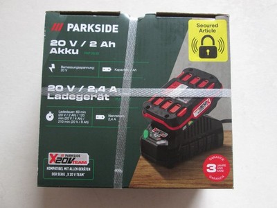 PARKSIDE  20V Akku-Ladegerät 2,4A »PLG 20 C1« und 2Ah Akku »PAP 20 B1