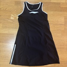 Athleta Smash Tennis Pickleball Golf Outdoor Hiking Preppy Side Zip Mini Dress M
