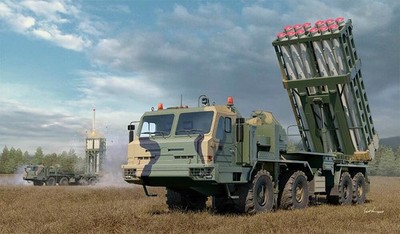 HobbyBoss 85529 1/35 9M96 auf 50P6E Tel S350E Vityaz