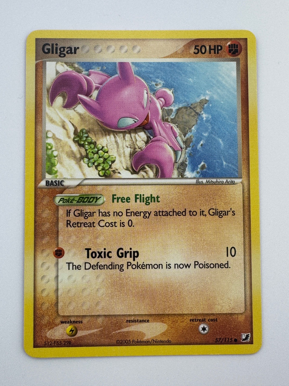 Gligar | 57/115 | Unseen Forces | Common | Normal | LP