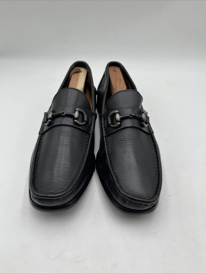 Mocasín Massimo Matteo Almansa para hombre negro talla 10 Foto 2 de 4