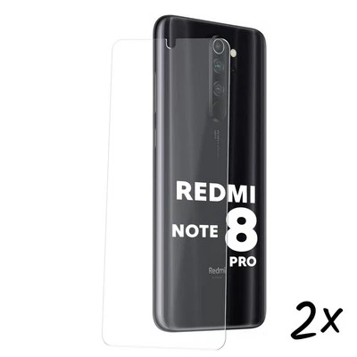 SONSTIGES 2x Xiaomi Redmi Note 8 Pro Schutzfolie Schutz Glas Panzerfolie Displayfolie 9H