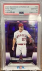 2023 Bowman Chrome Sapphire Edition Mike Trout #89 Purple Refractor /25 PSA 10