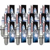 12X Bosch ZüNdkerze Super 4 FüR Porsche 911 Cabriolet 964 3.6 Carrera Ford