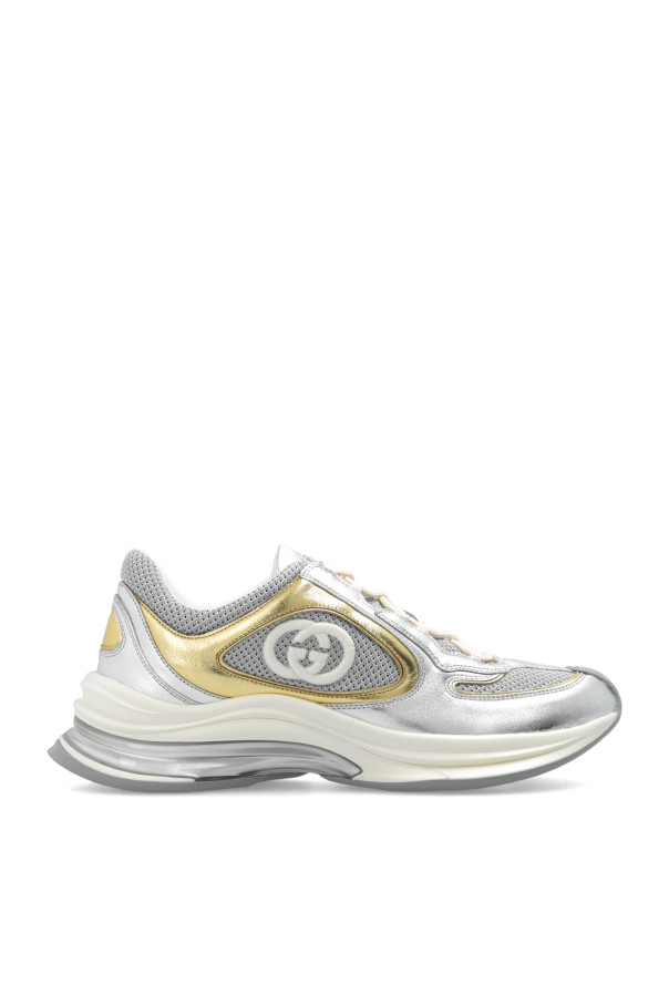 Gucci - Women -  Gucci Run  sneakers - Silver
