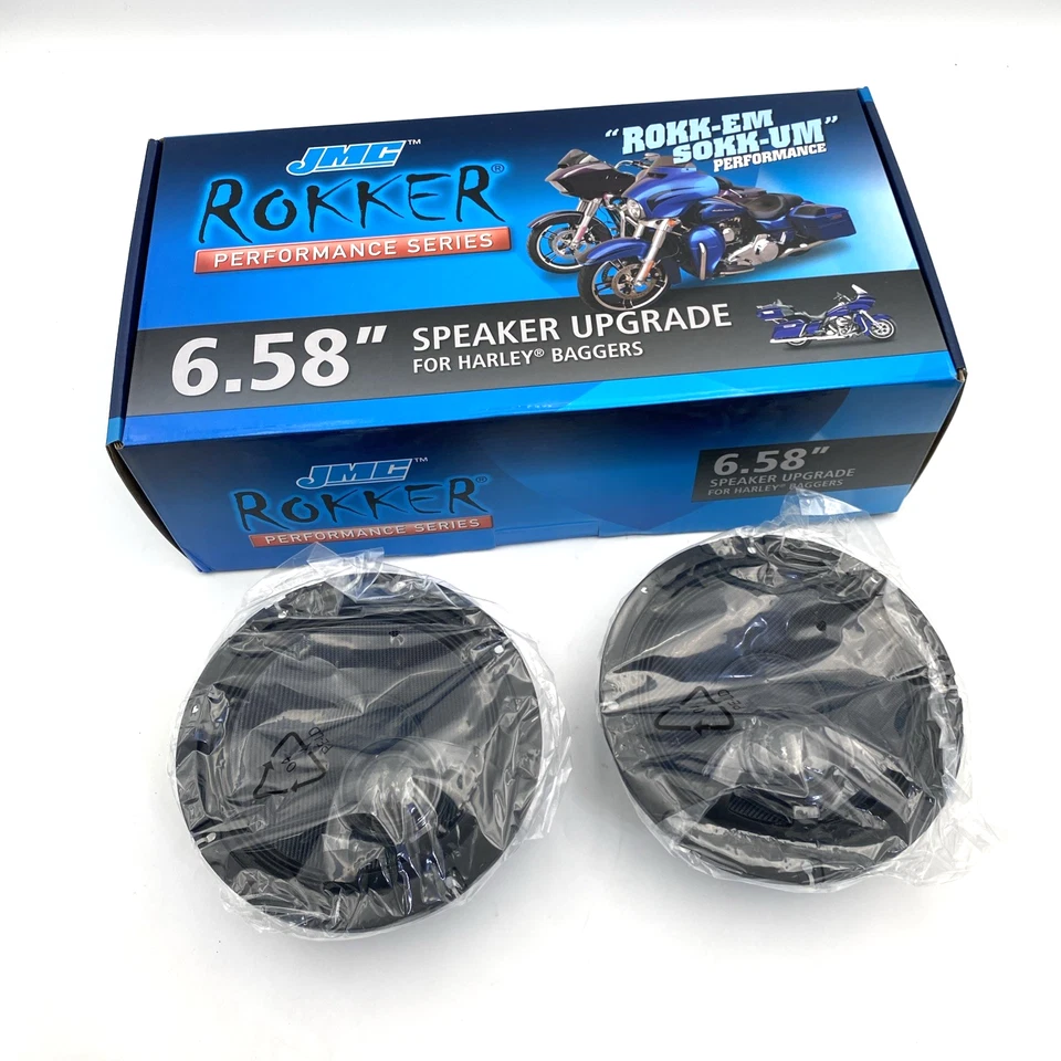 Пара динамиков JMC Rokker 40-465 Performance Series 6,58 дюйма 14-22 Harley Touring - Изображение 4 из 4