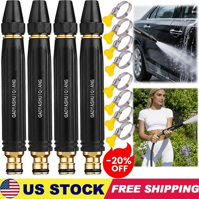 #ad 6 PCS High Pressure Car Wash Water Gun Spray Nozzle Portable Washer for Auto $6.99