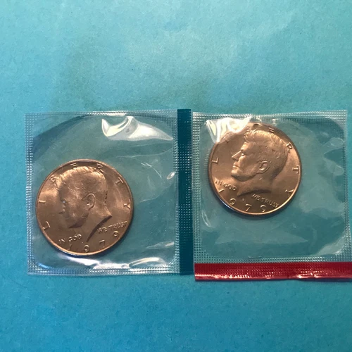 1979 P&D Kennedy Half Dollars  Unc  Mint Cello   FREE SHIP