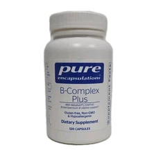 Pure Encapsulations B-Complex Plus - B Vitamins 120 Caps  |EXP 3/28|