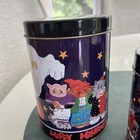 Vintage Halloween 1992 3 Piece Nesting Tin Canister Set 6 In, 5 1/2 in, 5 In  — photo 3