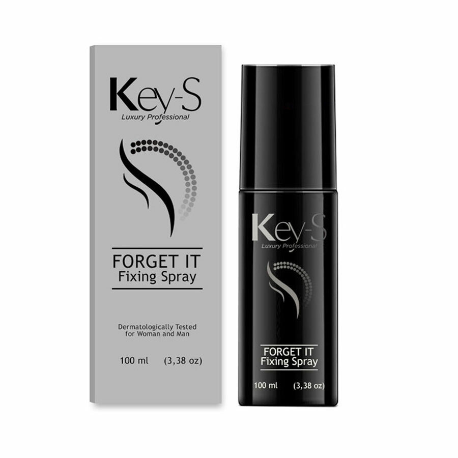 Key-S Luxury Microfibers Forget It Fixing Spray 100 ml - Fissatore / lacca ca...