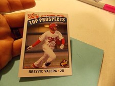 2013 Choice Midwest League Top Prospects  Baseball Card   #23 Breyvic Valera