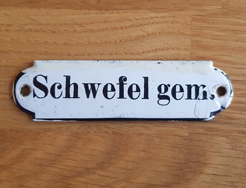 AUSWÄHLEN aus Emailschild alt Gewürze Arzt Apotheker Kolonialwaren Tante Emma - Bild 17 von 32